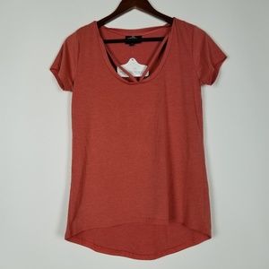 Angie Coral‎ Short Sleeve Top Size S T-shirt